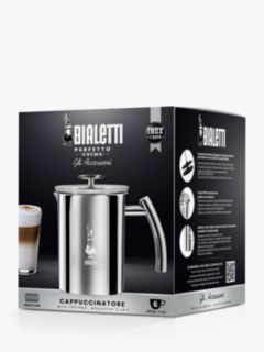 Bialetti Cappuccinatore Steel Milk Frother 330 ml - Crema