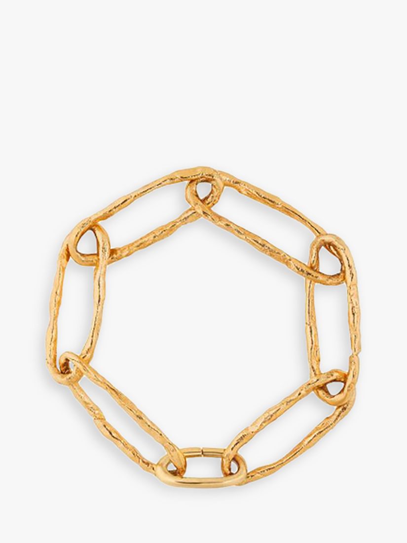 Deborah Blyth Oval Chain Link Bracelet, Gold at John Lewis & Partners