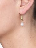 Deborah Blyth Emma Freshwater Pearl Drop Earrings, Gold
