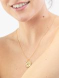 Deborah Blyth Goddess Athena Pendant Necklace, Gold