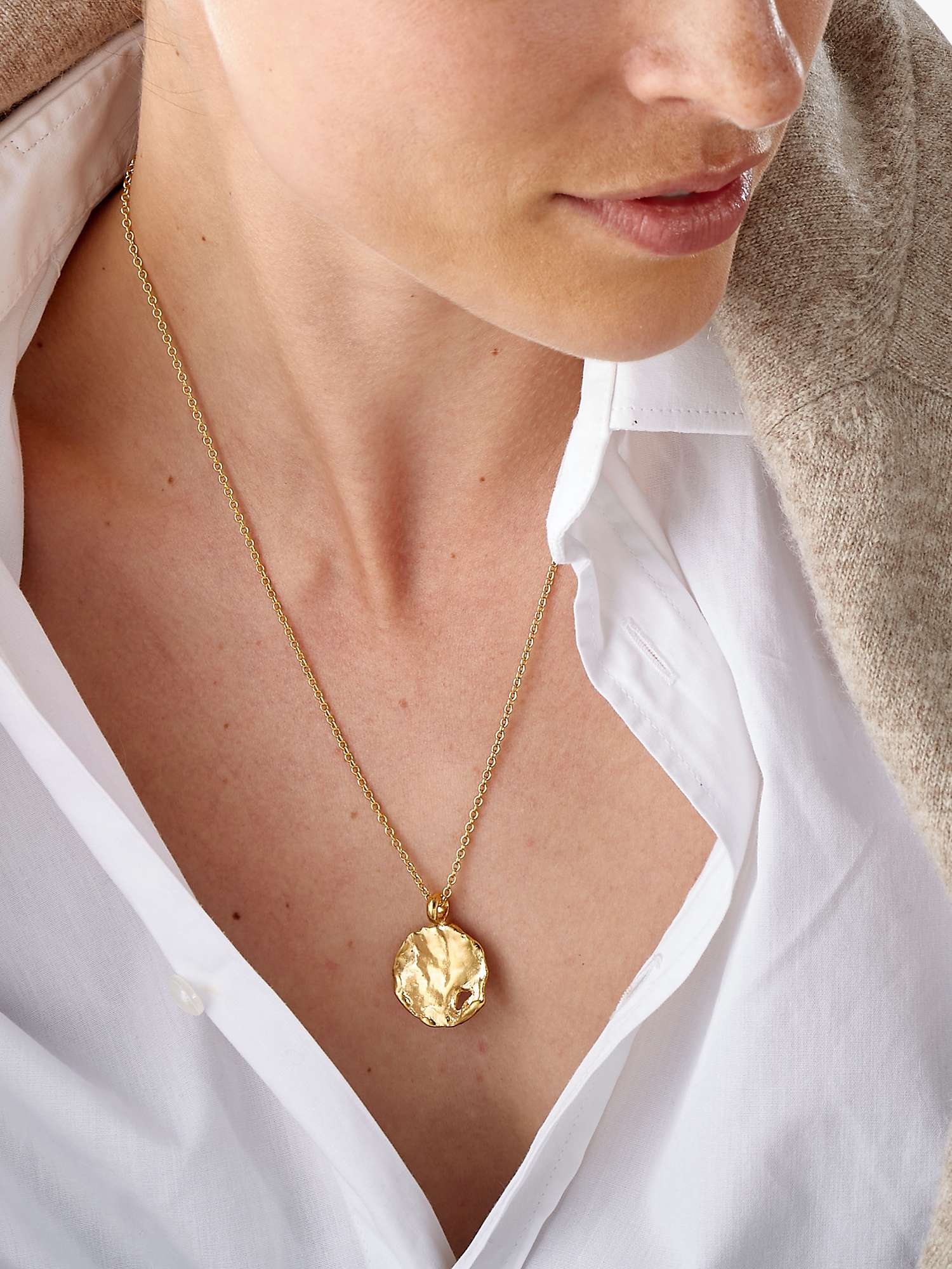 Buy Deborah Blyth Calliope Pendant Necklace, Gold Online at johnlewis.com