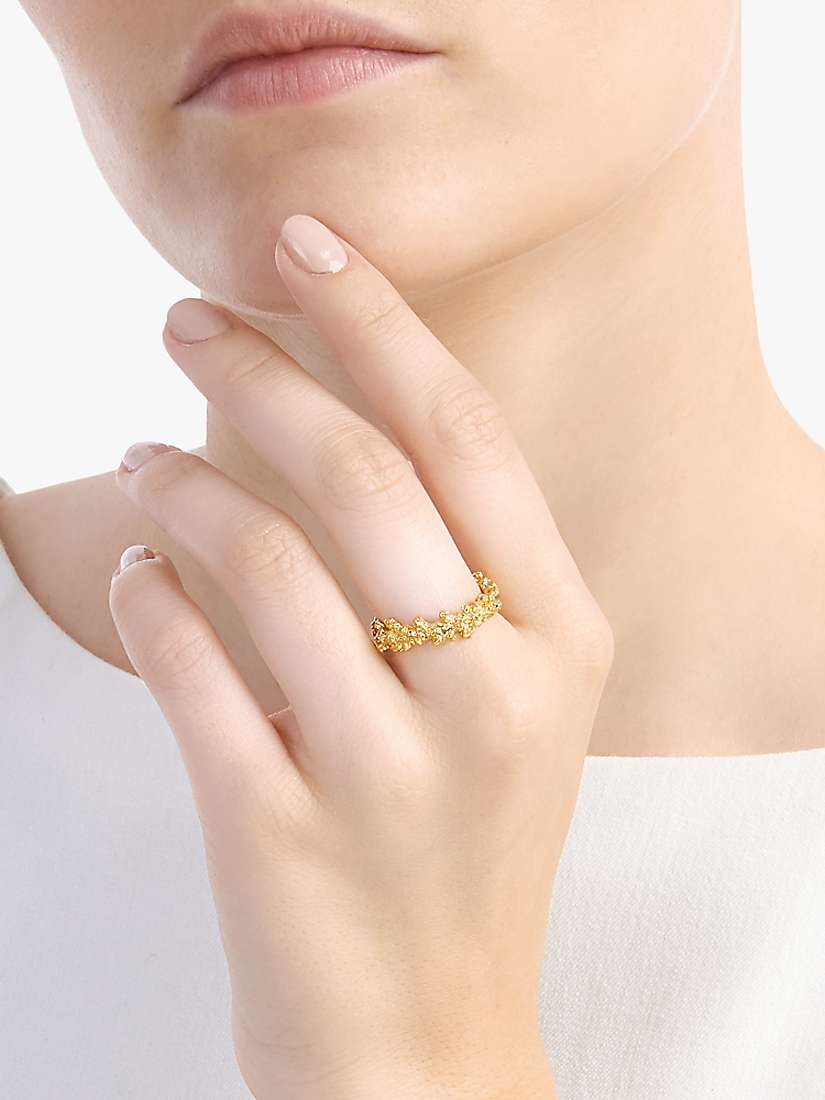 Buy Deborah Blyth Coral Adjustable Ring, Gold Online at johnlewis.com