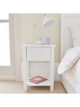 Great Little Trading Co Lulworth Bedside Table, White