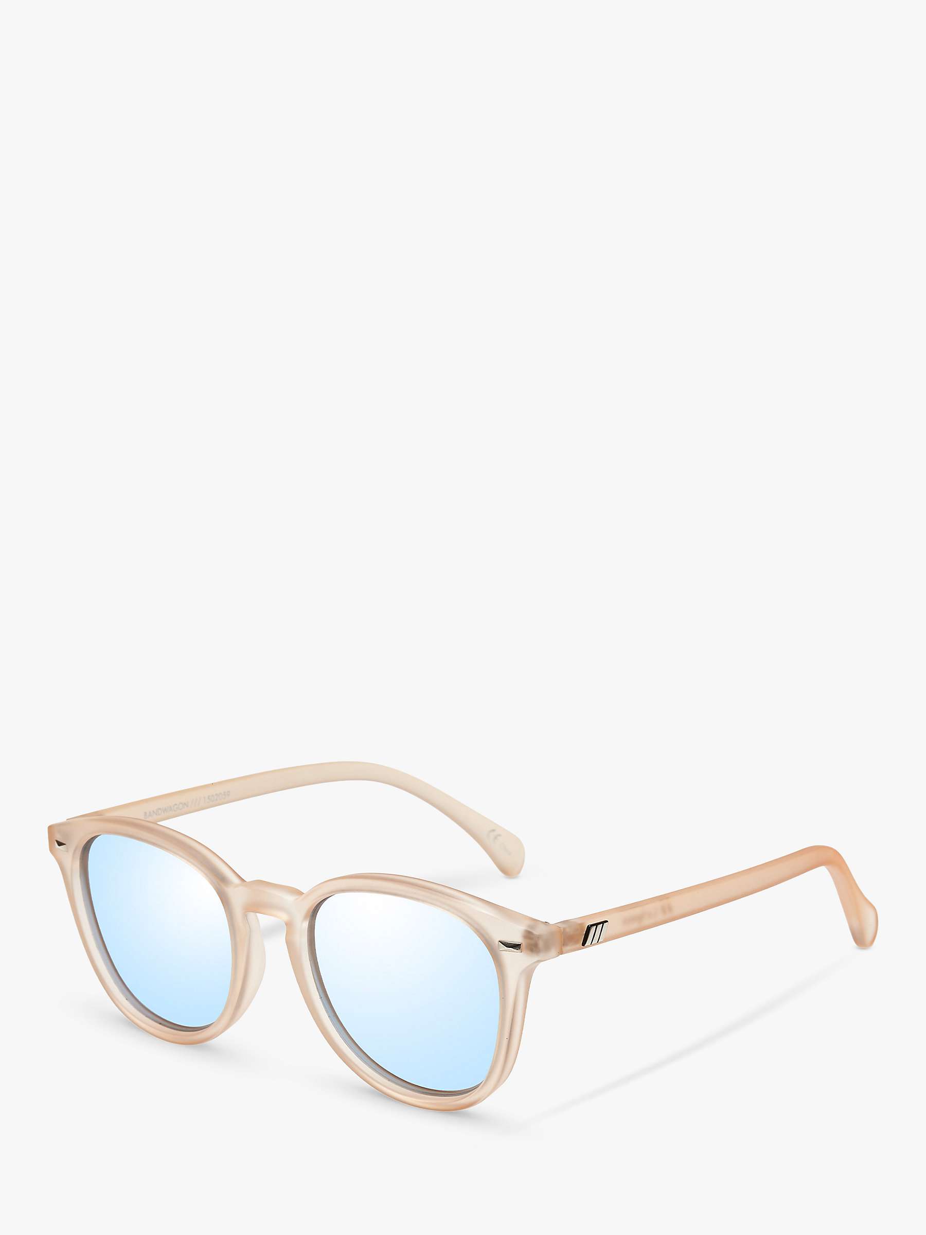 Buy Le Specs Unisex Bandwagon Round Sunglasses Online at johnlewis.com
