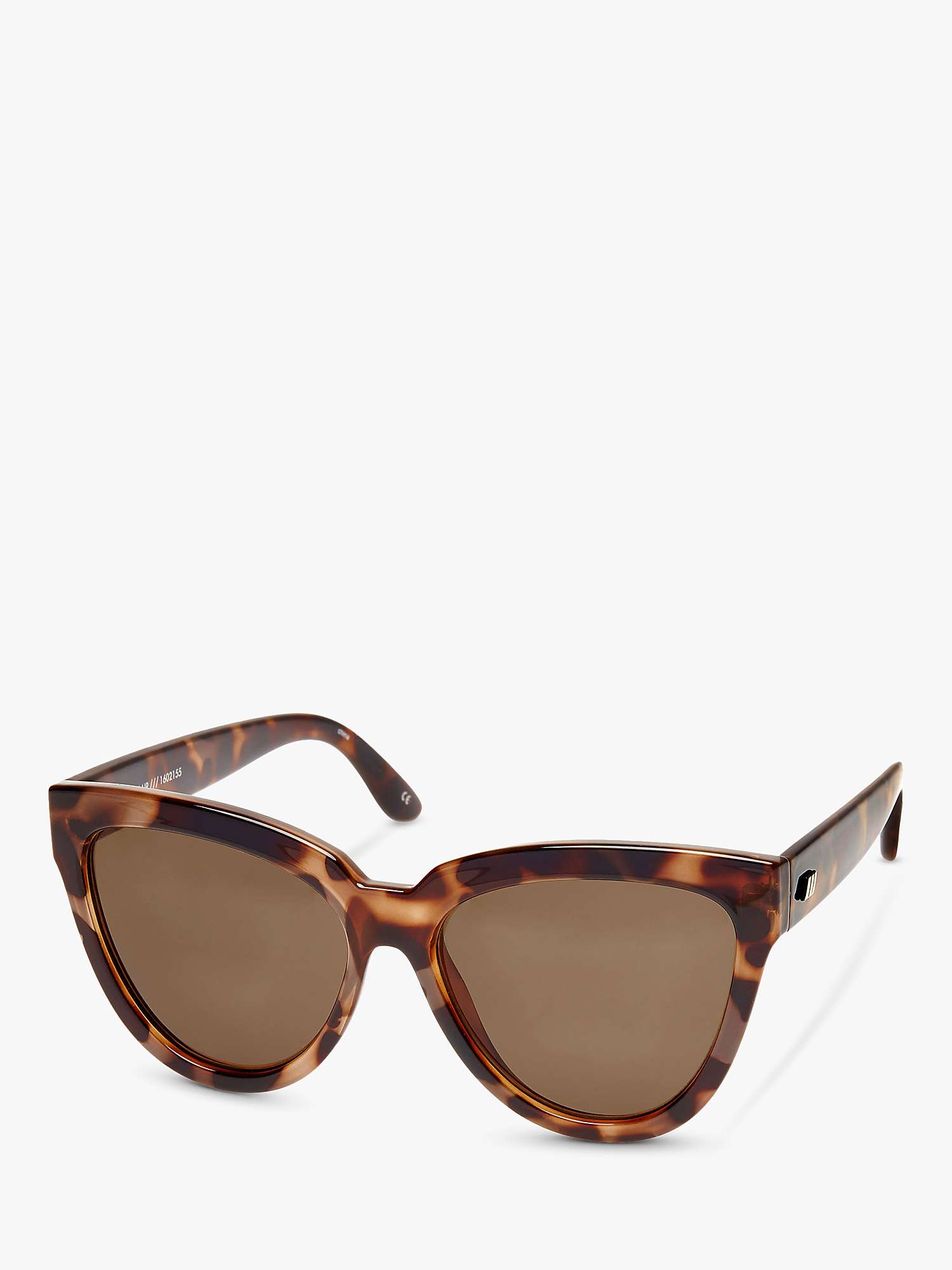 Buy Le Specs Women's Liar Lair Cat's Eye Sunglasses, Tortoise Online at johnlewis.com