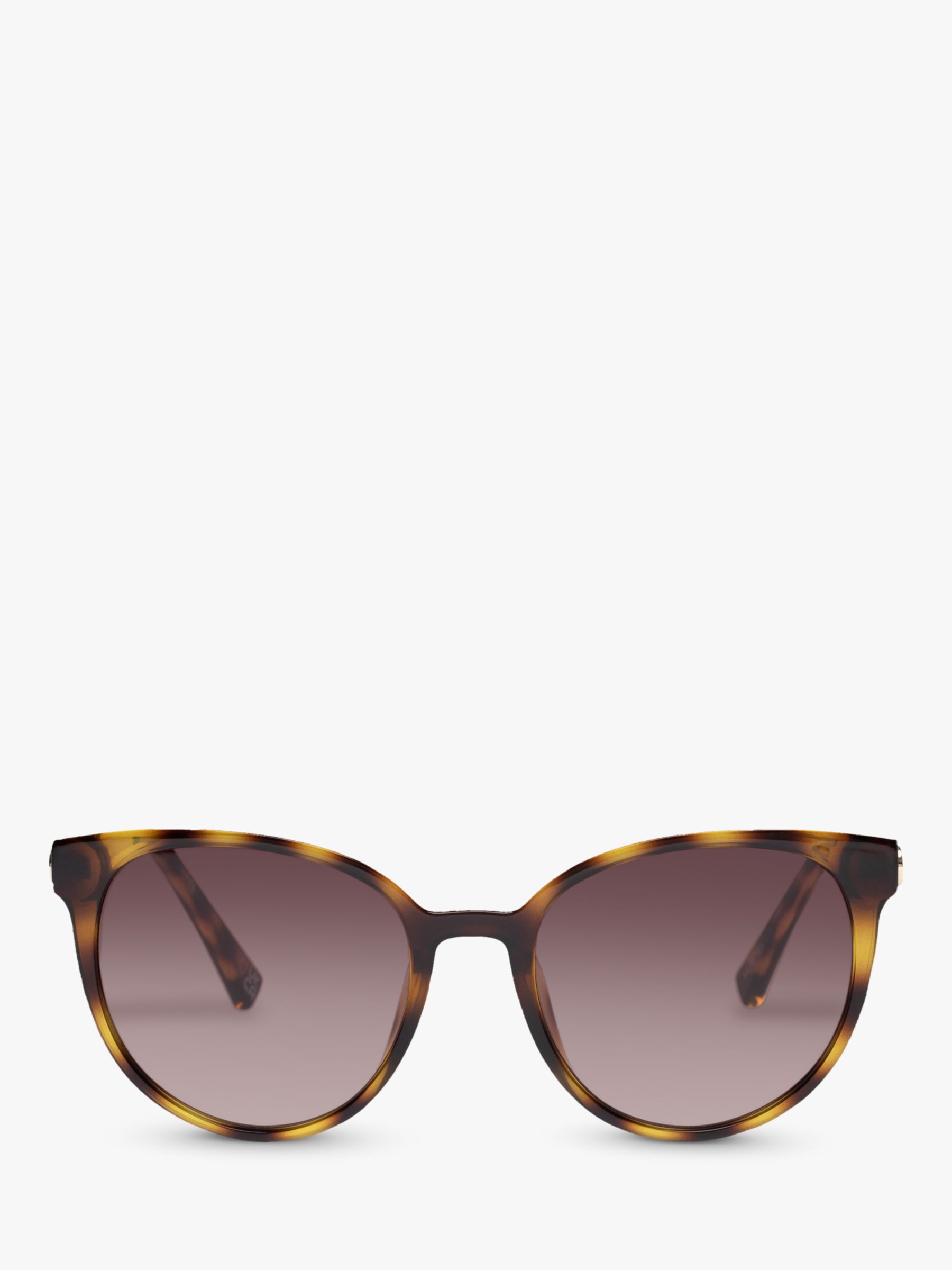 Le Specs L5000172 Women's Contention Oval Sunglasses, Tortoise/Brown ...
