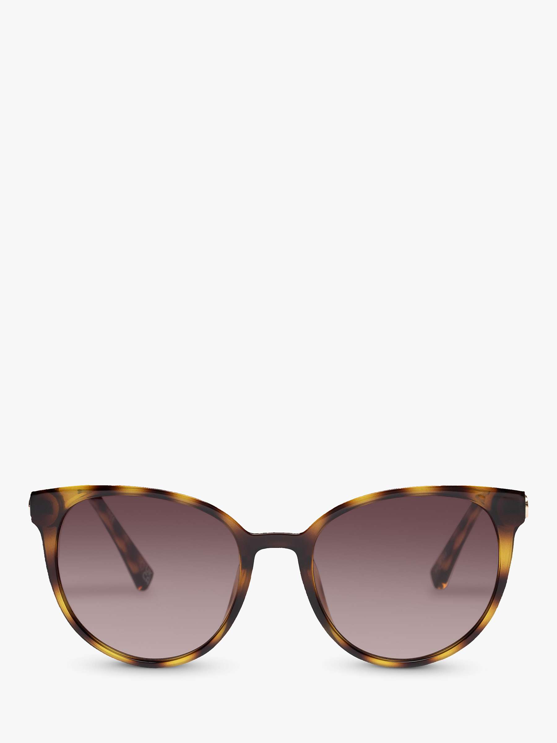 Buy Le Specs L5000172 Women's Contention Oval Sunglasses, Tortoise/Brown Gradient Online at johnlewis.com