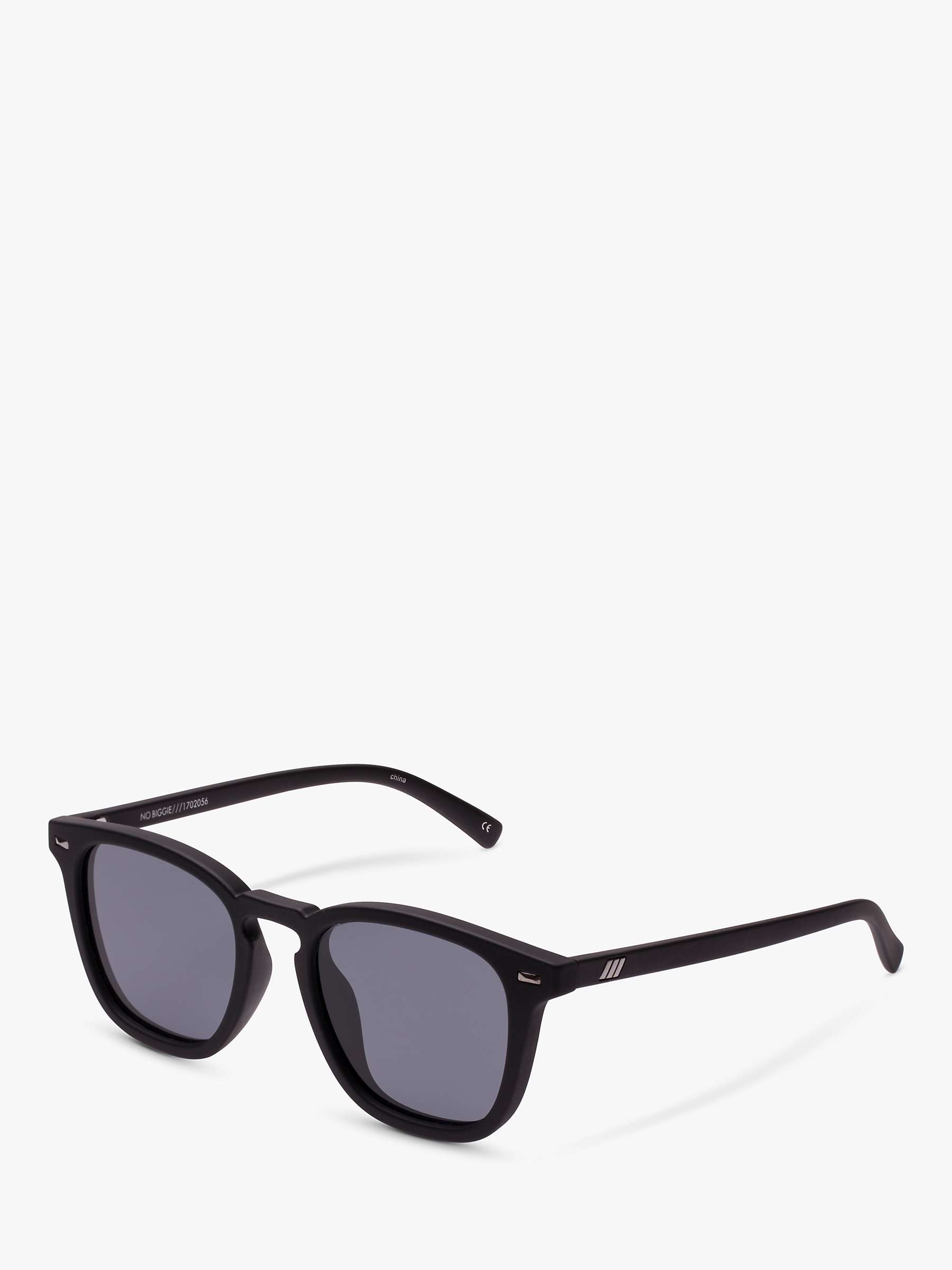 Buy Le Specs Unisex No Biggie Polarised D-Frame Sunglasses Online at johnlewis.com