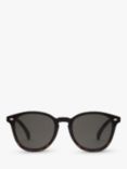 Le Specs Unisex Bandwagon Round Sunglasses, Tortoise/Grey L5000166