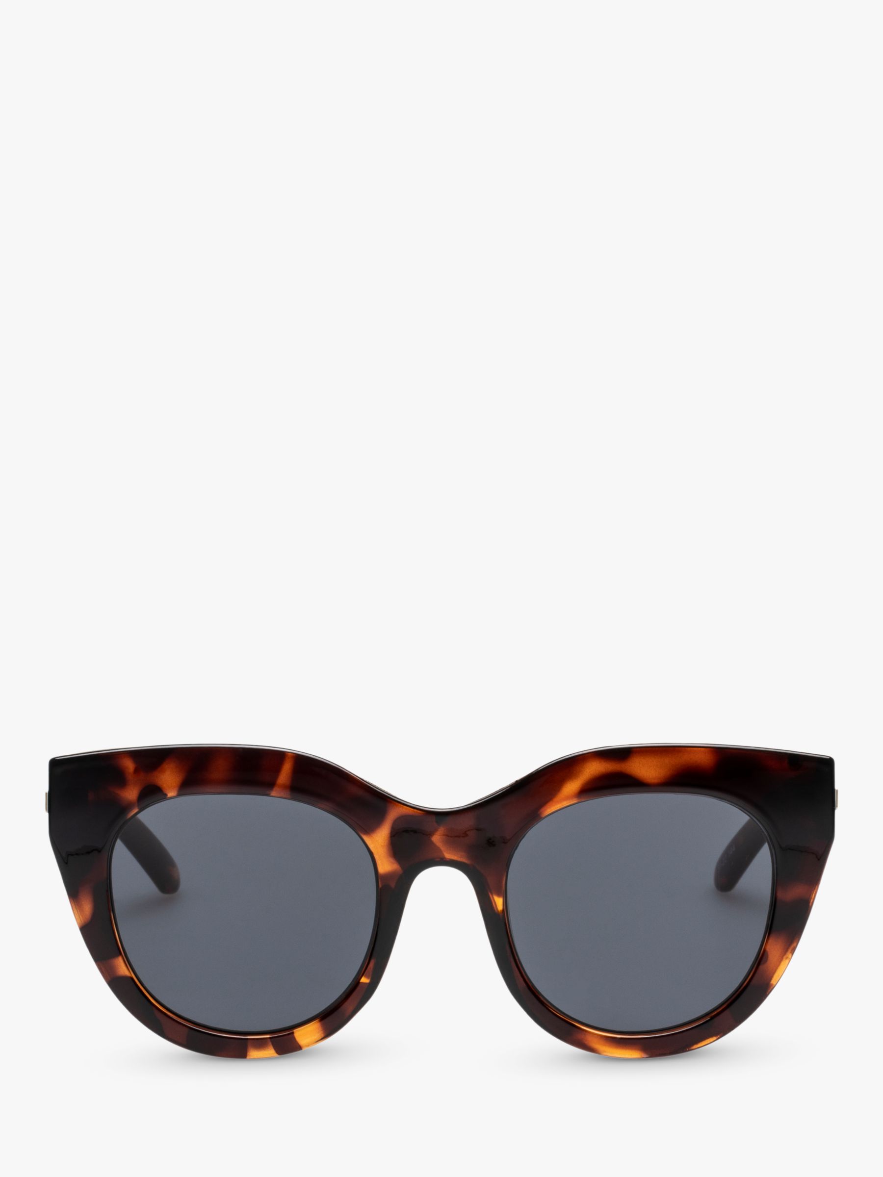 Le Specs Women's Air Heart Cat's Eye Sunglasses, Tortoise at John Lewis ...
