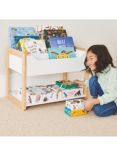 Great Little Trading Co Beanstalk Toddler Bookcase, White