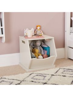 Great Little Trading Co Single Stacking Storage Trunk, Oatmeal