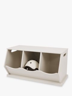 Great Little Trading Co Triple Stacking Storage Trunk, Oatmeal