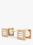 TP Toys Active Tots Indoor Wooden Climbing Cube with Slide