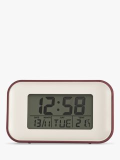 Acctim Alba Digital Alarm Clock, Spice