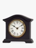 Acctim Towcester Falkenburg Roman Numeral Quartz Mantel Clock, Distressed Black