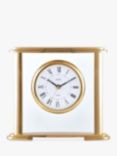 Acctim Colgrove Roman Numeral Mantel Clock, Gold