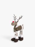 John Lewis Christmas Cottage Tall Standing Felt Deer Figure