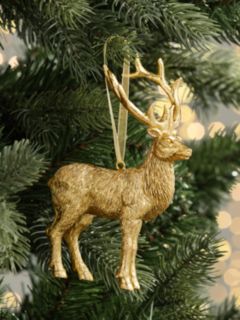 John Lewis Royal Fairytale Golden Stag Tree Decoration