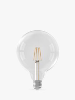 Calex 5W E27 LED Dimmable Globe G125 Bulb, Clear