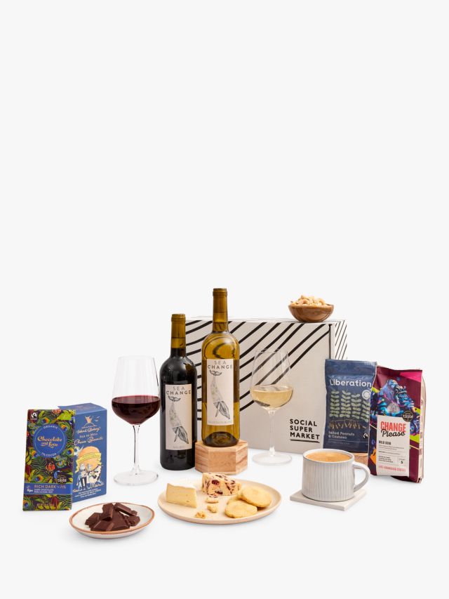 Social Supermarket Red Wine & White Wine Duo Hamper