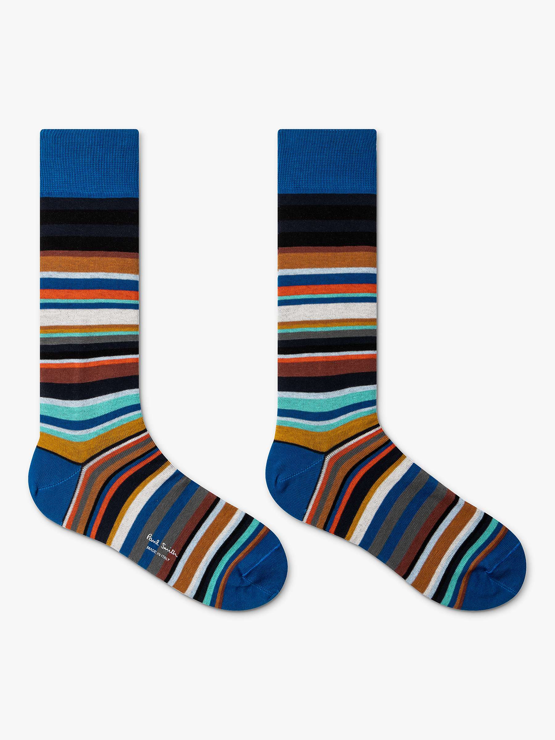 Buy Paul Smith Dot and Stripe Socks, Pack of 2, Multi Online at johnlewis.com