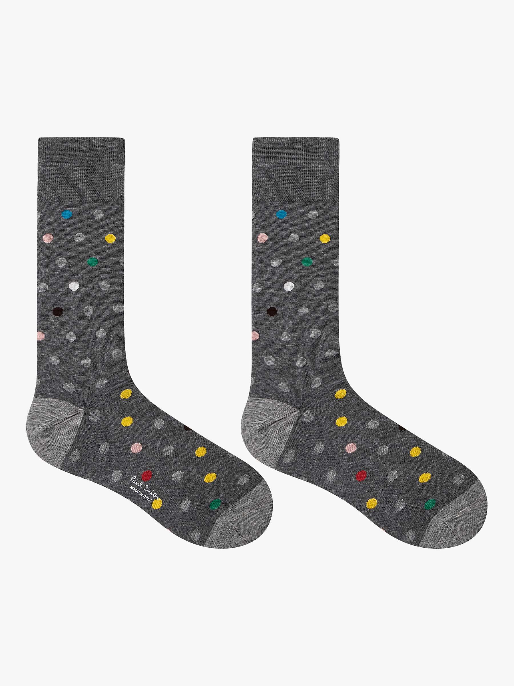 Buy Paul Smith Dot and Stripe Socks, Pack of 2, Multi Online at johnlewis.com