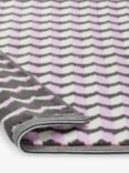 Margo Selby Finchley Bath Mat, Pink/Multi