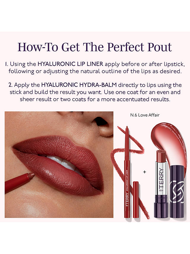 BY TERRY Hyaluronic Lip Liner, 6. Love Affair 7