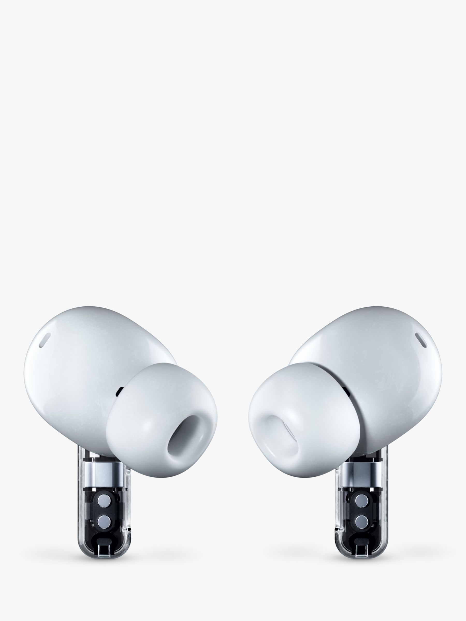 Nothing Ear (2) Active Noise Cancelling True Wireless Bluetooth In-Ear  Headphones with Mic/Remote, White