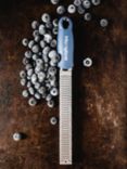 Microplane Stainless Steel Zester/Grater, Denim Blue/Silver