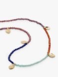 Monica Vinader Dahlia Gemstone Beaded Necklace, Gold