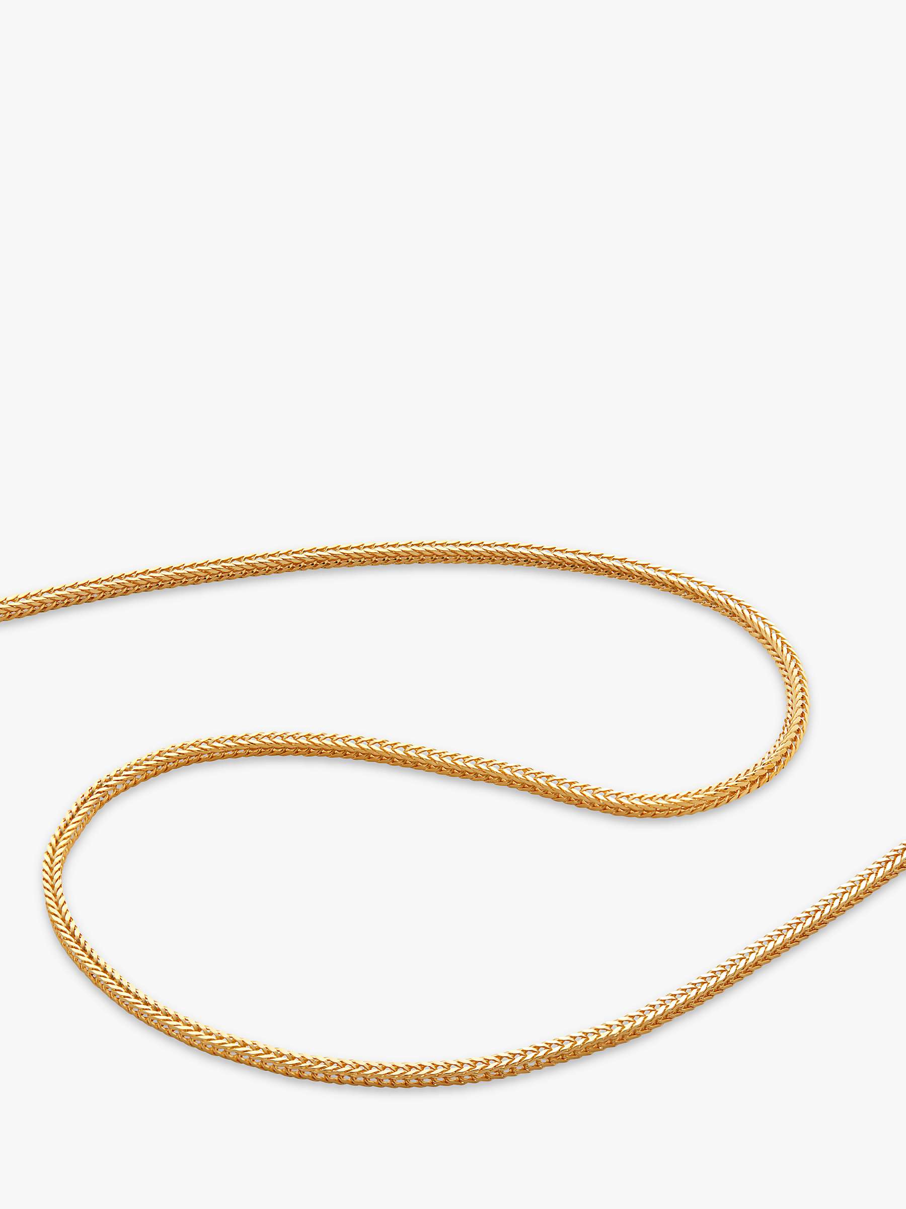 Buy Monica Vinader Juno Fine Chain Necklace, Gold Online at johnlewis.com