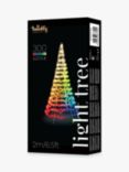 Twinkly App-Controlled 300 LED Light Tree, H6.5ft, Multi