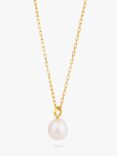 Dinny Hall Thalassa Keshi Baroque Pearl Pendant Necklace
