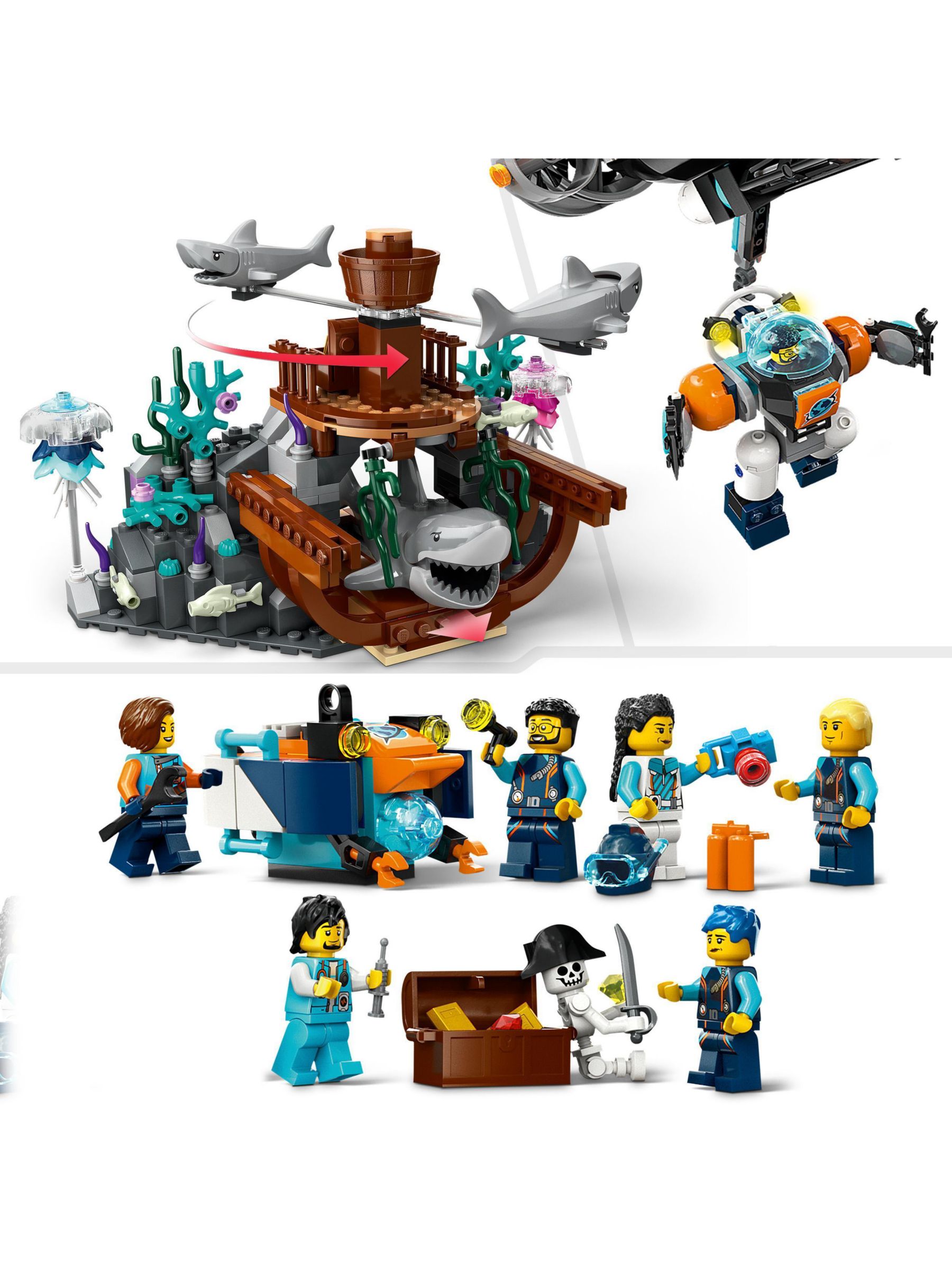 Deep sea cheap lego set