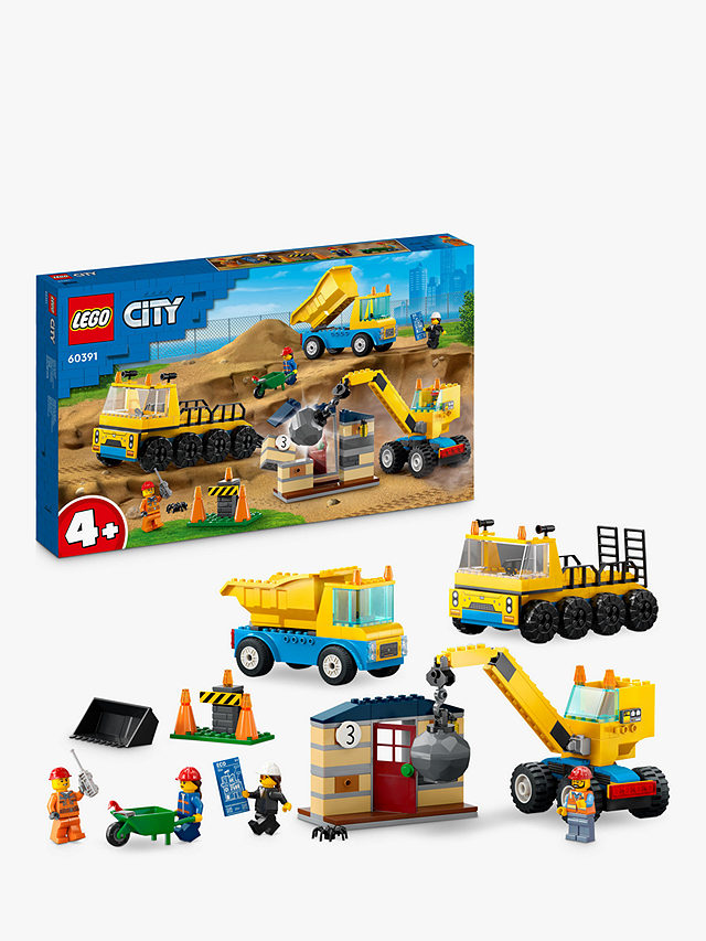 Lego City 60391 Construction Trucks And