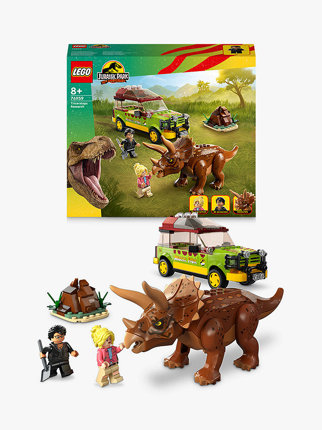 LEGO Jurassic World 76959 La recherche du tricératops