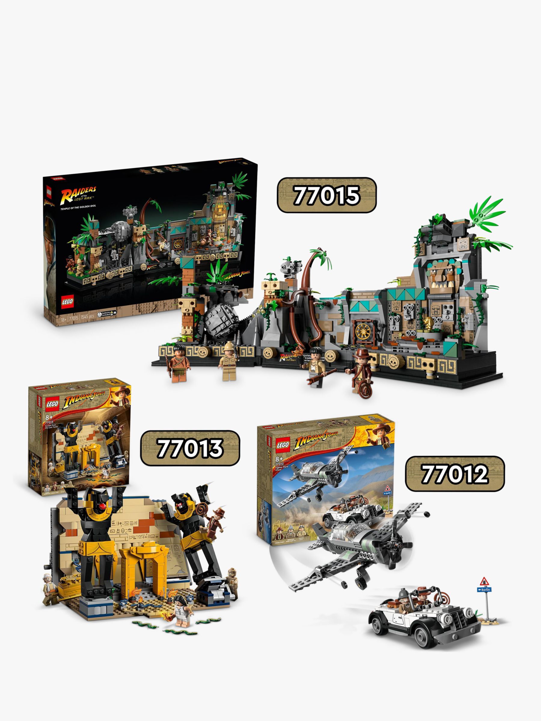 LEGO Indiana Jones Temple of the Golden Idol • Set 77015