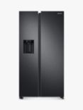 Samsung Series 8 RS68A884CB1 Freestanding 60/40 American Fridge Freezer, Black