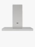 Belling Cookcentre 90T Chimney Cooker Hood, Stainless Steel