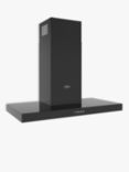 Belling Cookcentre 110T Chimney Cooker Hood, Black