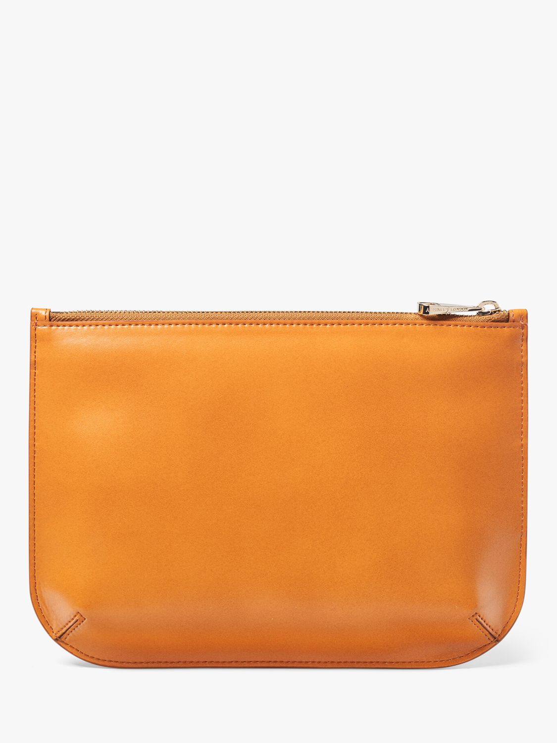 John Lewis Double Zip Cross Body Leather Camera Bag, Orange at John Lewis &  Partners