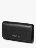 Aspinal of London Smooth Leather London Purse, Black