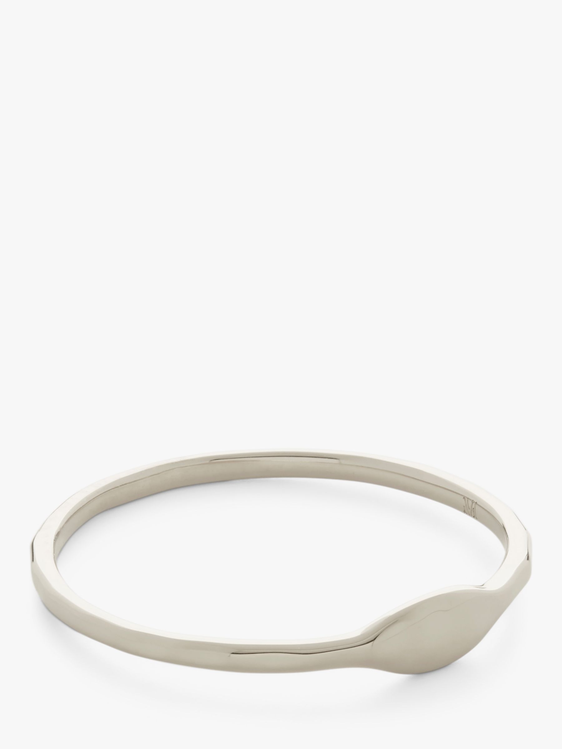 Buy Monica Vinader Sterling Silver Siren Muse Mini Ring, Silver Online at johnlewis.com