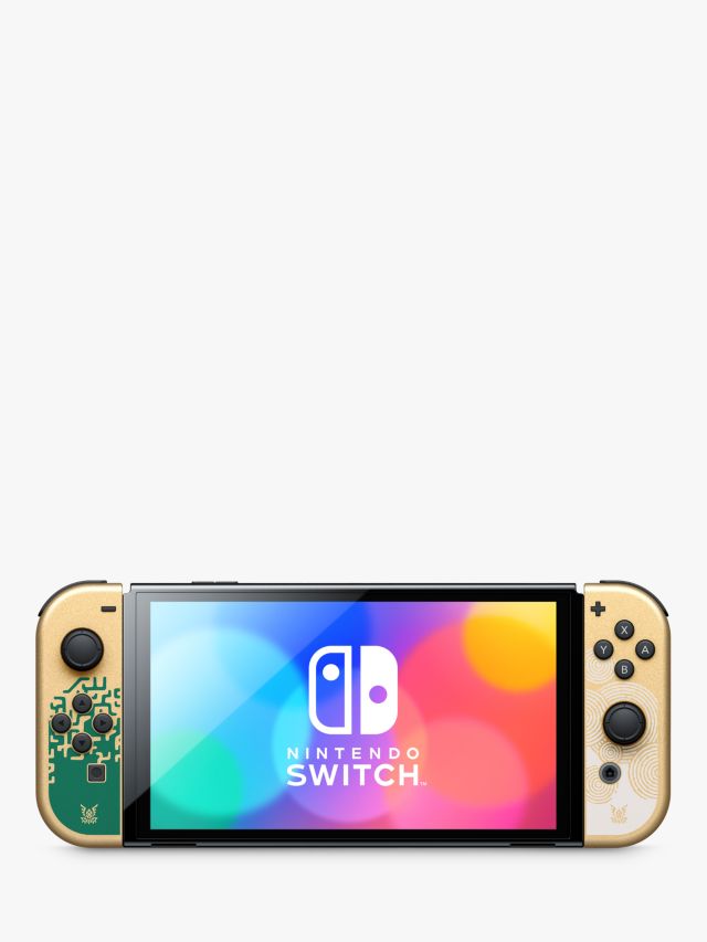 New Oled Switchnintendo Switch Oled Zelda Edition 64gb - Hdmi, Bluetooth,  Wi-fi