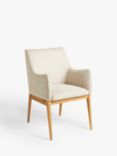 John Lewis Cara Dining Armchair, Natural/American Oak Wood