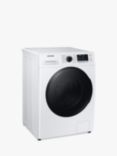 Samsung Series 5 WD90TA046BE Freestanding ecobubble™ Washer Dryer, 9kg/6kg Load, 1400rpm Spin, White