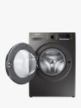 Samsung Series 5+ WW11BGA046AX Freestanding ecobubble™ Washing Machine, 11kg Load, 1400 rpm Spin, Graphite