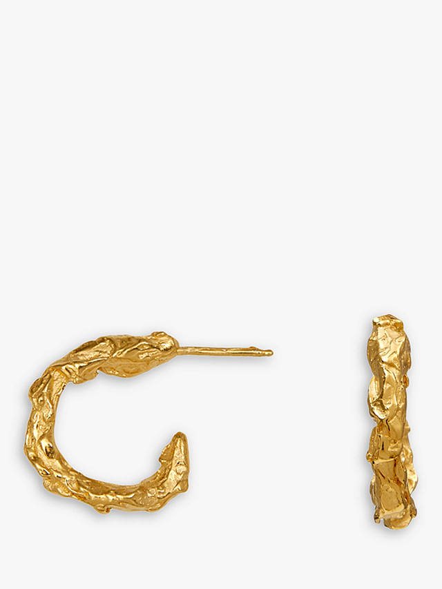 Deborah Blyth Artemis Demi Hoop Earrings, Gold